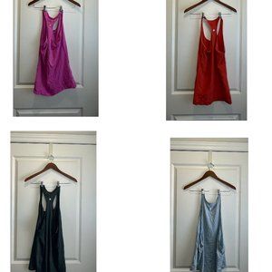 4 TANK TOPS SIZE 12 LADIES LULULEMON